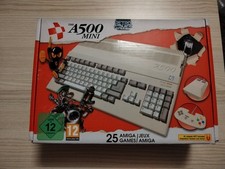 A500 Mini Retro-Spielkonsole 25 Amiga Spiele Sehr Guter Zustand mit OVP