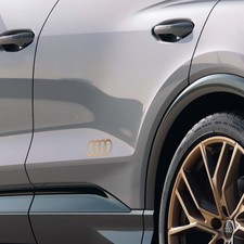 Dekorfolie Audi Ringe bronze