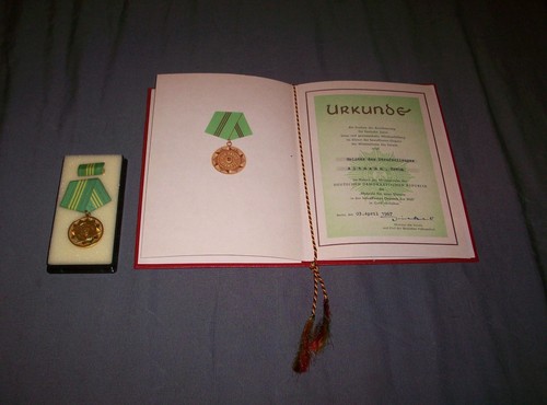 Mdi medaille für treue - für,