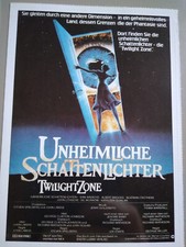 Twilight Zone - Unheimliche Schattenlichter ♦ 1983 ♦ Filmkarte Cinema