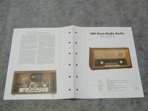 Schaltplan röhrenradio veb - röhrenradio,