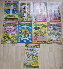 9x TMNT TMHT Teenage Turtles Comics 90er auf Schwedisch