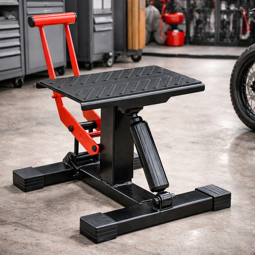Hydraulic dirt bike stand - dirt,