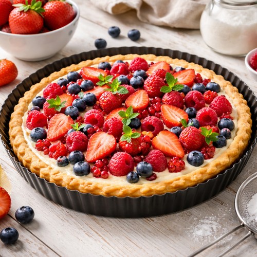Backform für obstkuchenboden - backform,