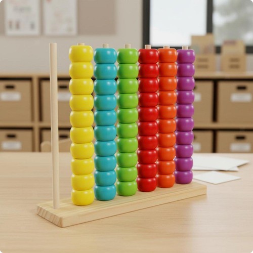 Buntes abakus spielzeug - buntes,
