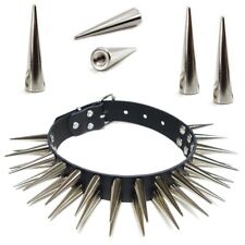 Nietenhalsband Choker Killernieten 55mm mit 30 Nieten 2-reihig Gothic Punk Rock