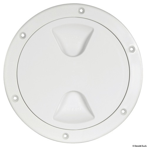 Inspektionsdeckel weiß