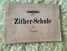 ZITHERSCHULE - theoretisch-praktisch von Friedrich Gutmann Nr. 1450b Band II