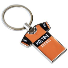 Molteni Radtrikot Metall Schlüsselanhänger mit Geschenkbox Eddy Merckx Retro