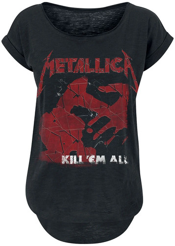 Metallica shirt damen kill - t-shirt,
