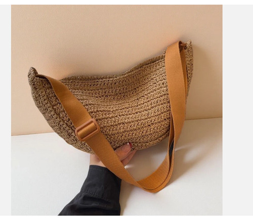 Strandtasche aus stroh woven - aus,