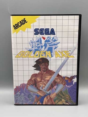 Golden axe sega master - axe, system