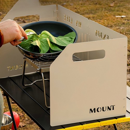 Aluminium campingkocher - aluminium,