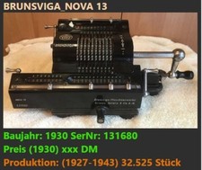 BRUNSVIGA NOVA 13