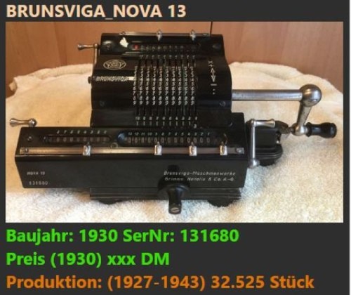 Brunsviga nova - nova, 13