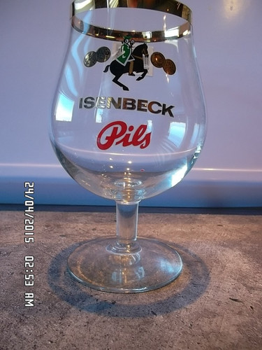 Sammelglas bierglas isenbeck - bierglas,