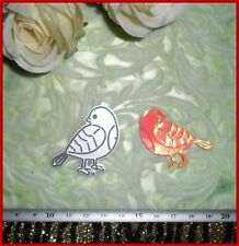 Stanzschablonen Prägeschablonen Vogel ca 4,5 x 4 cm   Stanzform