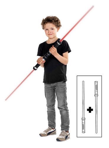 Doppel lichtschwert mit led - doppel-lichtschwert, 7