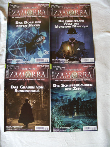 Romanhefte professor - 4x,