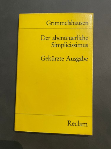 Grimmelshausen der - :,