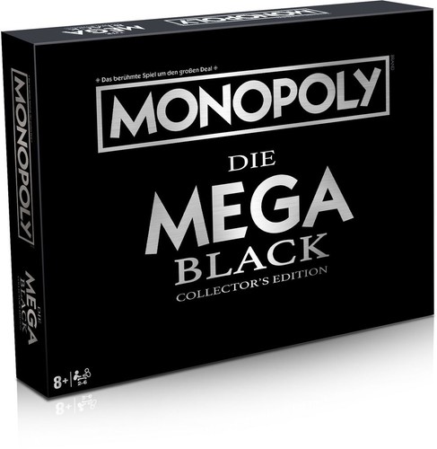 Mega monopoly black edition - mega,