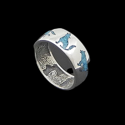 Wolfs ring türkis navajo - ring,