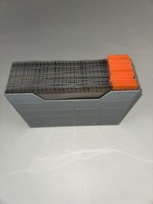 MAPPEI Ordnerbox grau mit orangen Mappen N016