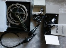 Campagnolo Chorus Carbon Gruppe 2 x 10 Schwarz Black Ultra Torque 175mm Veloce