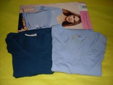 Damen - Langarm - Basic - Shirts - 2 Stk