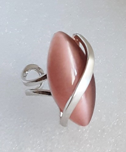 Imposanter silberner ring - silberner,