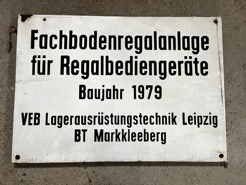 Schild ddr veb metall - ddr,