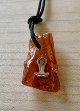 Bernstein Kette Buddha