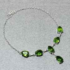 Facettierte Peridot Birnenform