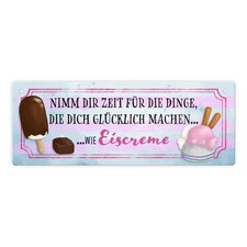 Nimm dir Zeit für Eiscreme…