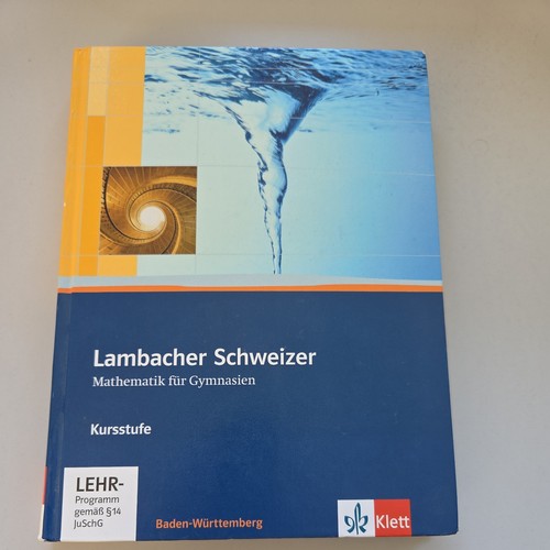 Lambacher schweizer kursstufe - lambacher,