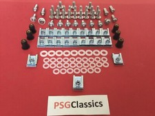 Kawasaki ZX10 Tomcat 88-90 99 Stck. Verkleidung Schrauben Edelstahl Kit Bildschirm