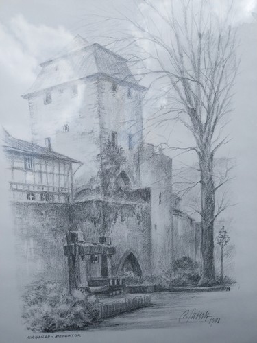 Bild bleistift kohlezeichnung - bild,, bleistift/kohlezeichnung