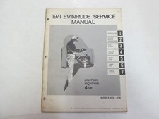 1971 Evinrude 4 PS LIGHTWIN