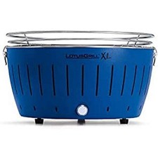 LotusGrill XL Grill Tiefblau Edelstahl 32 cm Tischgrill Pichnickgrill