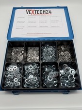 Sortimentskasten, blau, Metall