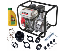 BENZIN WASSERPUMPE 5,5PS GARTENPUMPE 4TAKT MOTORPUMPE 2'' KREISELPUMPE 600L/MIN