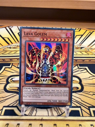 Yugioh lava golem ra01 - yugioh,