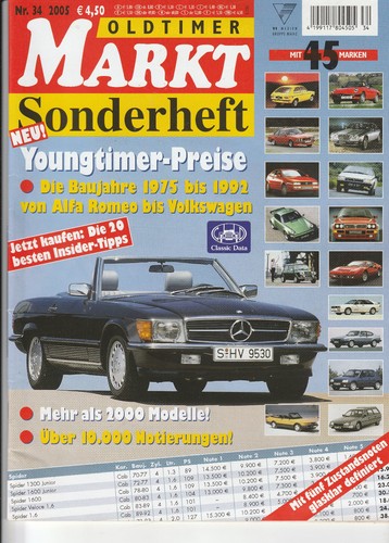Oldtimermarkt sonderheft - sonderheft, nr