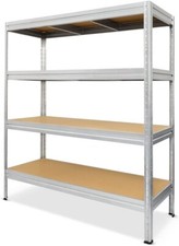 Metallregal Werkstatt-Schwerlastregal  HxBxT 180x 150x 50 cm 4 Böden