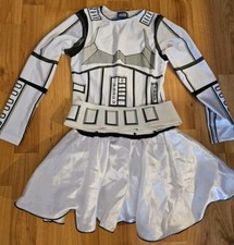 Star Wars Stormtrooper Girl Fasching Karneval Kostüm Mädchen 4 - 6 Jahre