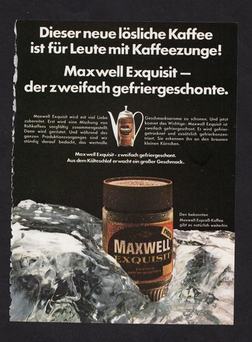 3w02732 alte reklame von 1969 - reklame,