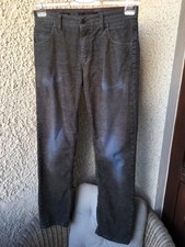 Alberto Herren Jeans Gr.W31 L32 Corduroy Bicolour Stone 2%Stretch Grün-Anthrazit