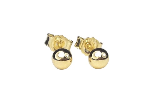 Gold ohrstecker 333 - 333, kugel