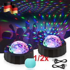 1/2x LED Discokugel
