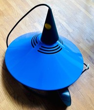 IKEA Memphis Lampe Hängelampe Lampenschirm blau gelb 1980er Vintage Design